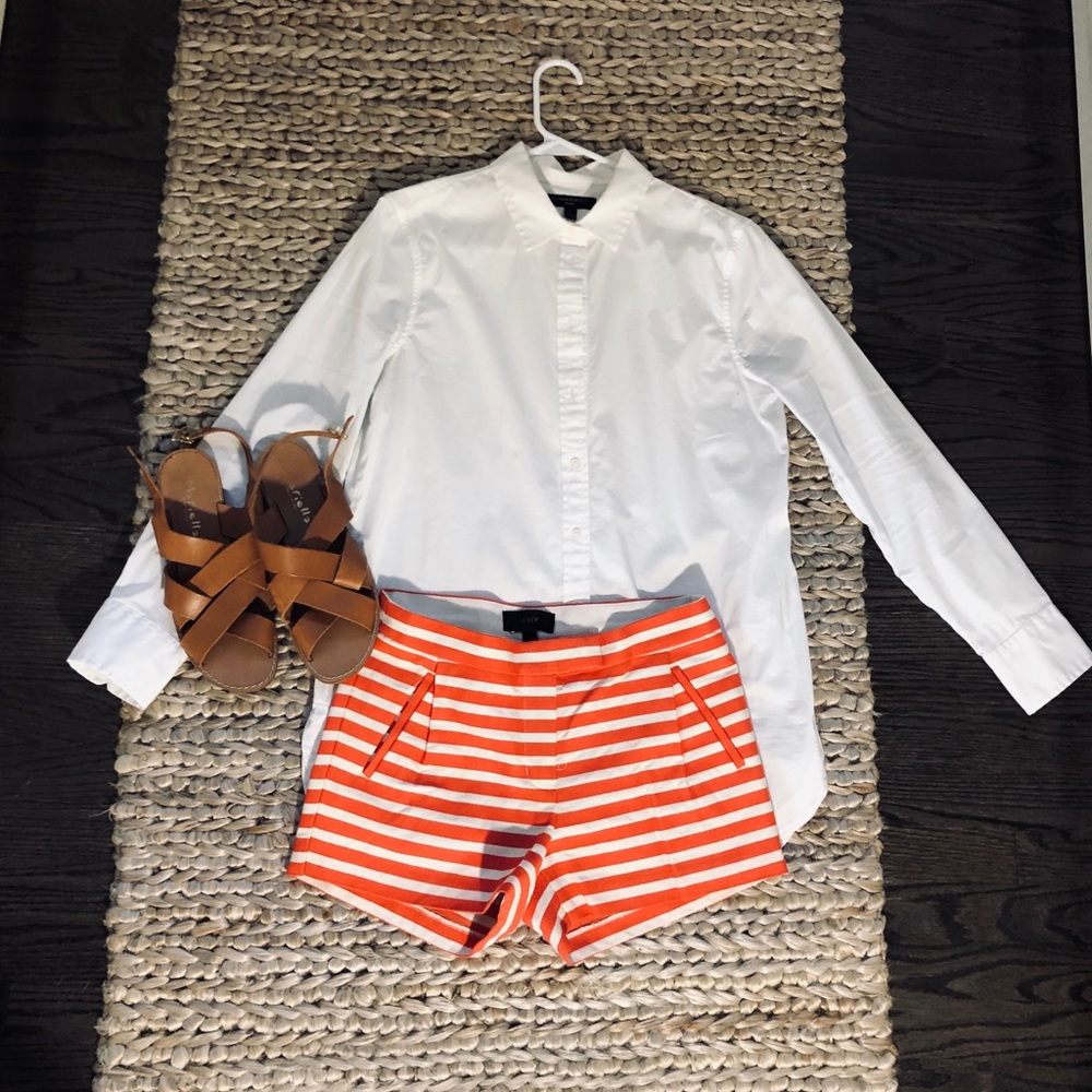 MOVING MAKE OFFER J crew summer striped shorts